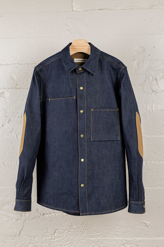 Overshirt in Cone Denim - Dillon Montara