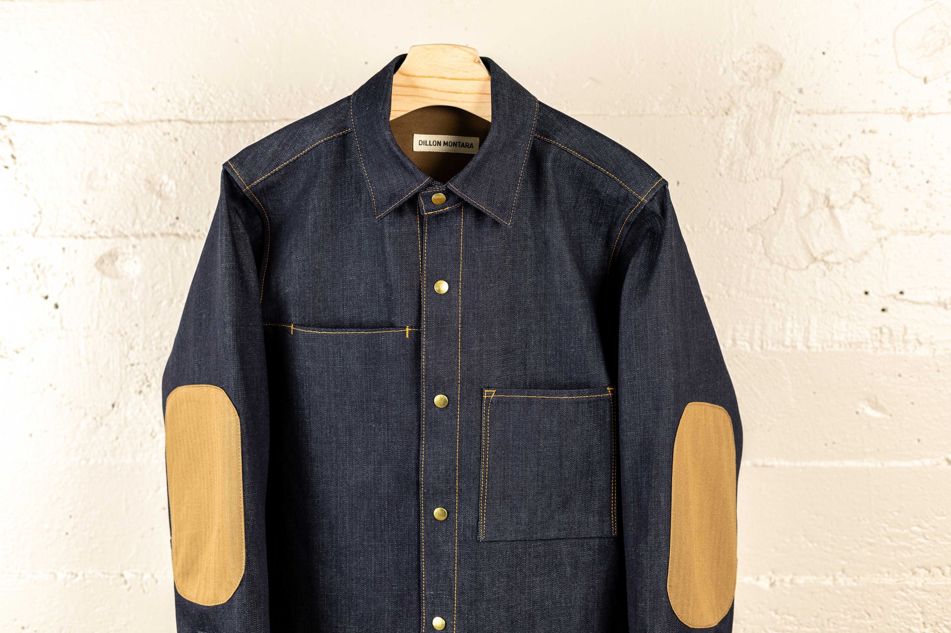 Overshirt in Cone Denim - Dillon Montara
