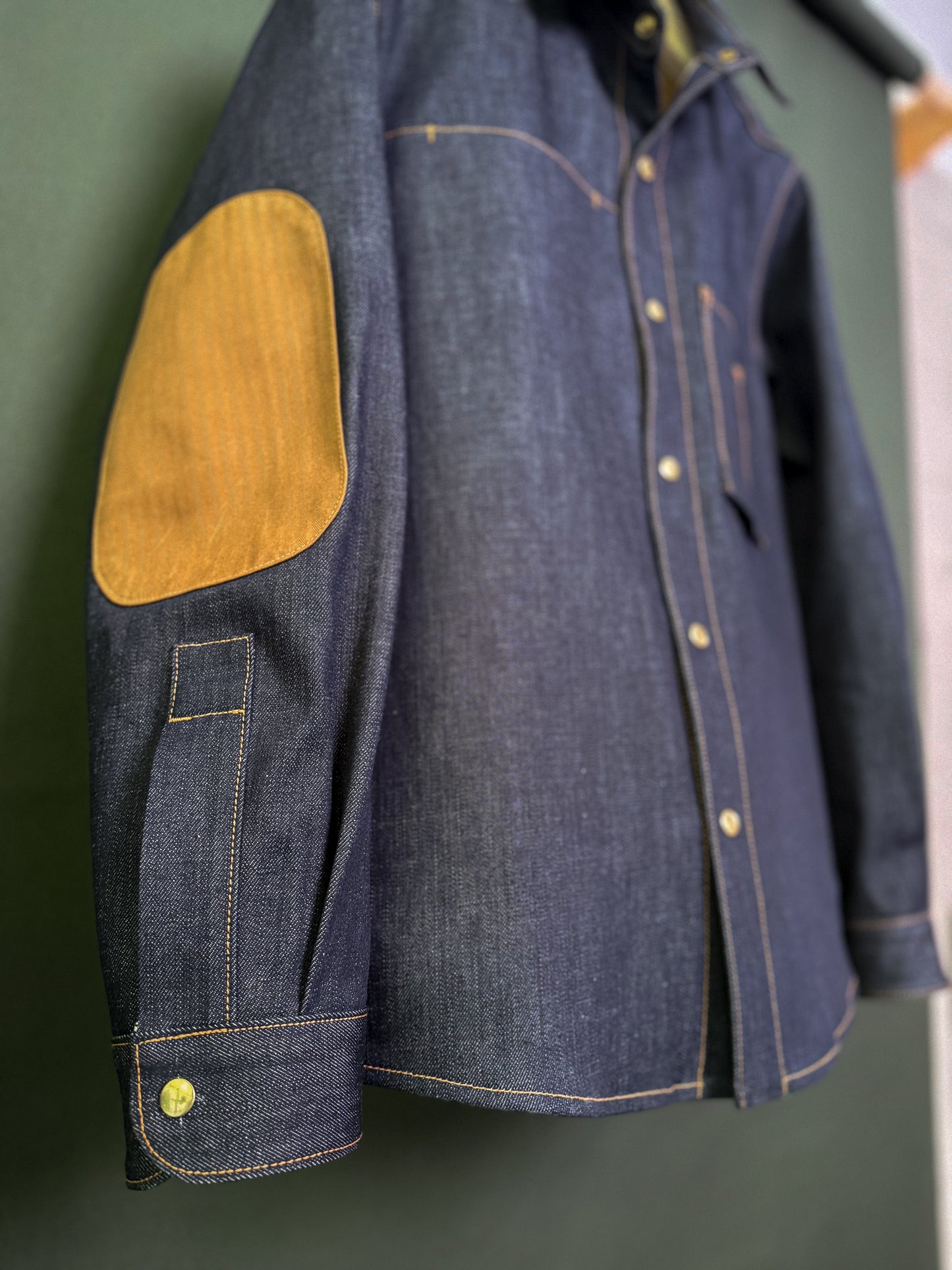 Overshirt in Cone Denim
