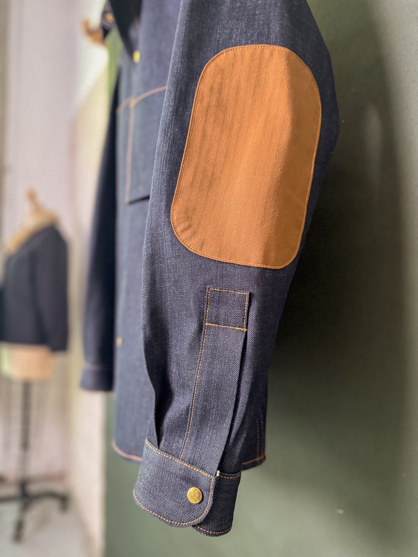 Overshirt in Cone Denim