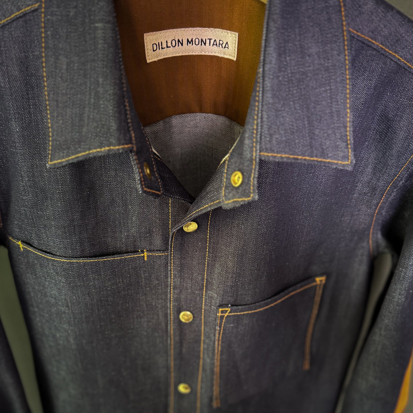 Overshirt in Cone Denim