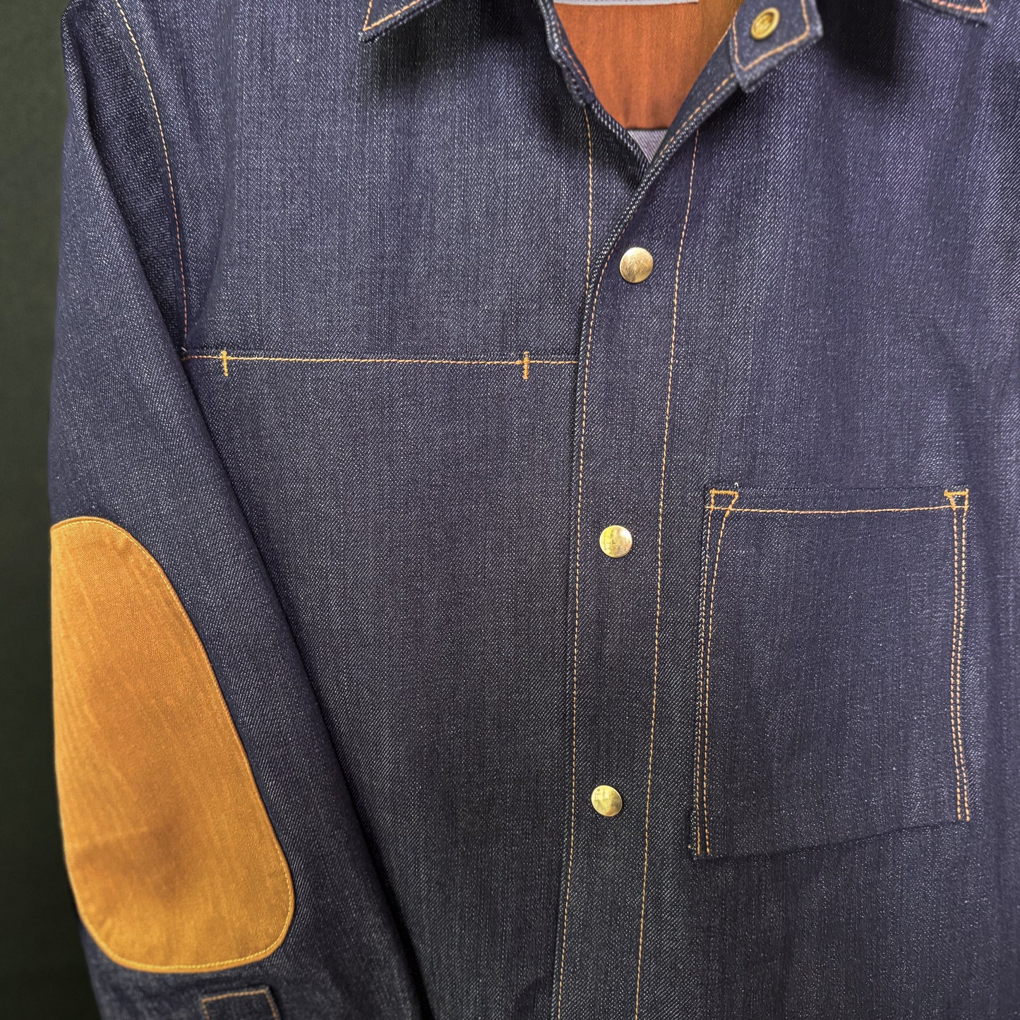 Overshirt in Cone Denim