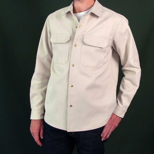Overshirt in Bone - Dillon Montara