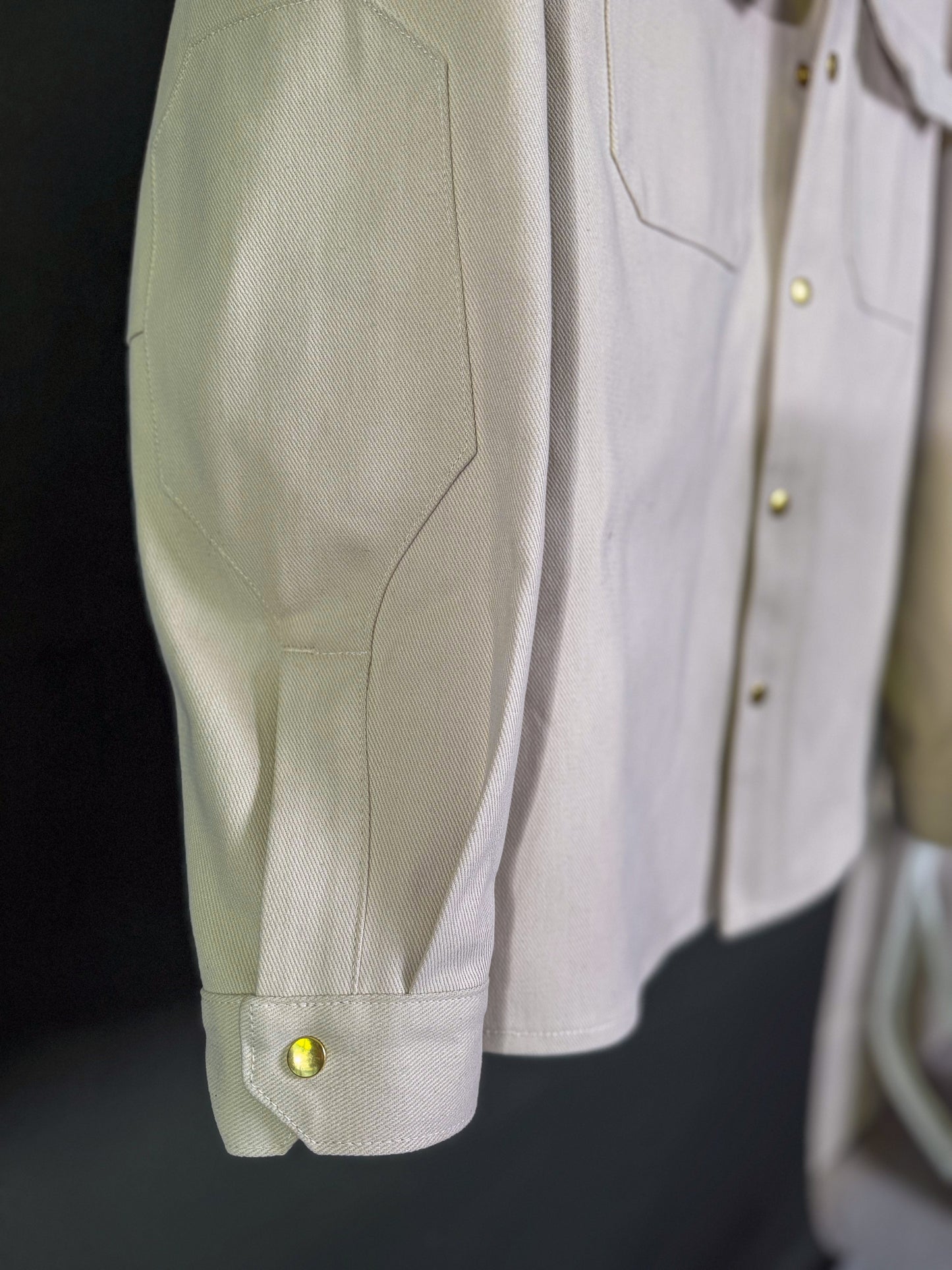 Overshirt in Bone