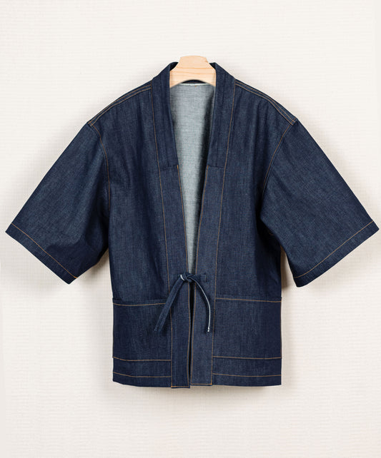 Haori-inspired Work Smock
