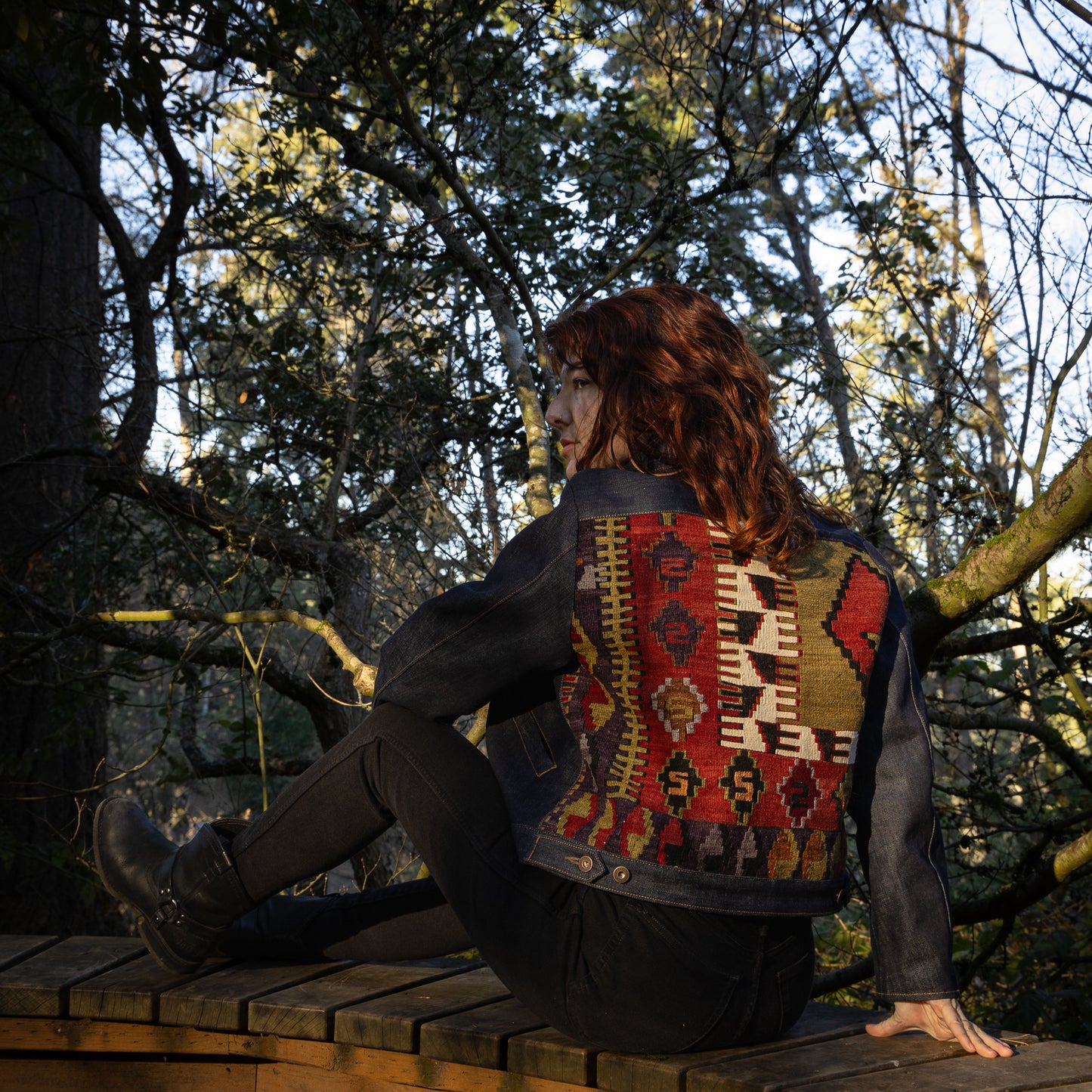Women's Kilim Jacket - Dillon Montara