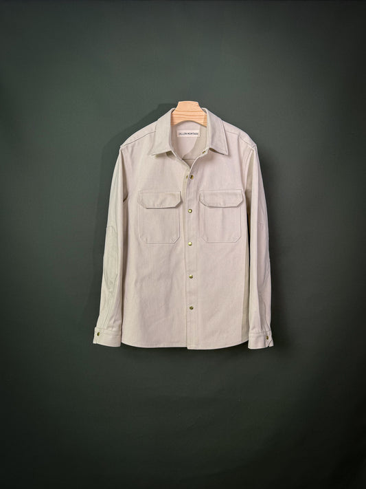Overshirt in Bone